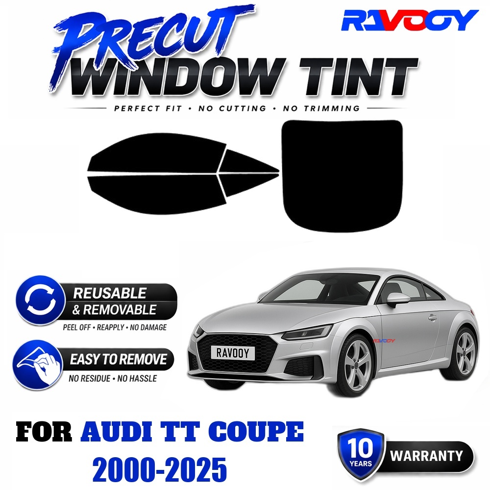 Air Bubble Remover - RAVOOY Precut Window Tint, Reusable Removable