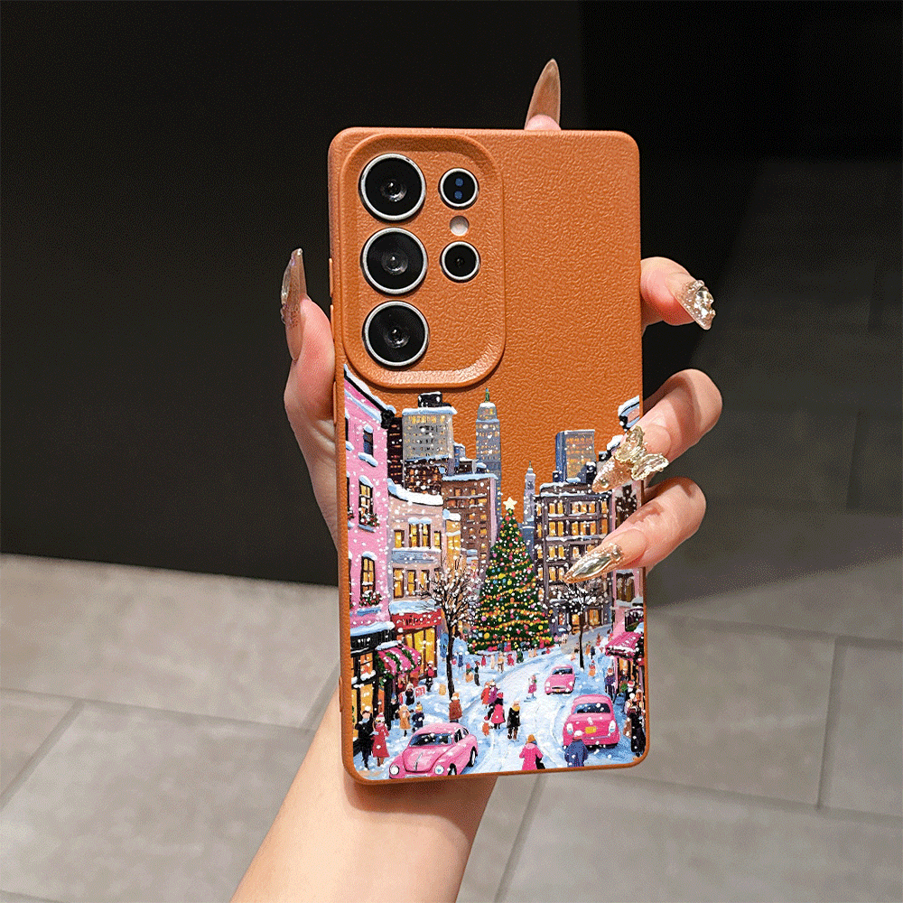 Christmas Street Building Wint - Samsung Galaxy A55 评论和价格