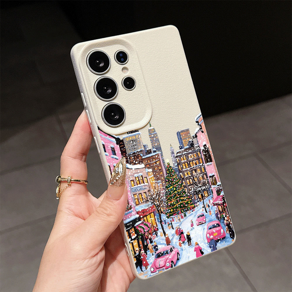 Christmas Street Building Wint - Samsung Galaxy A55 评论和价格