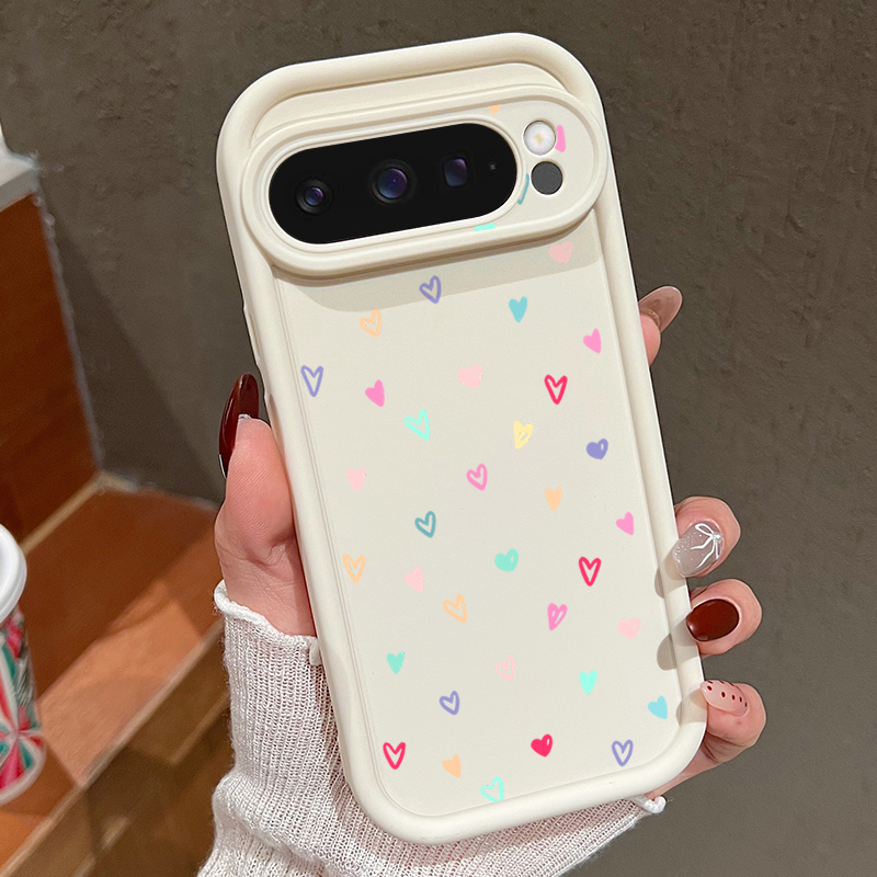 Colorful Little Hearts Soft Ca - Google Pixel 9 评论和价格