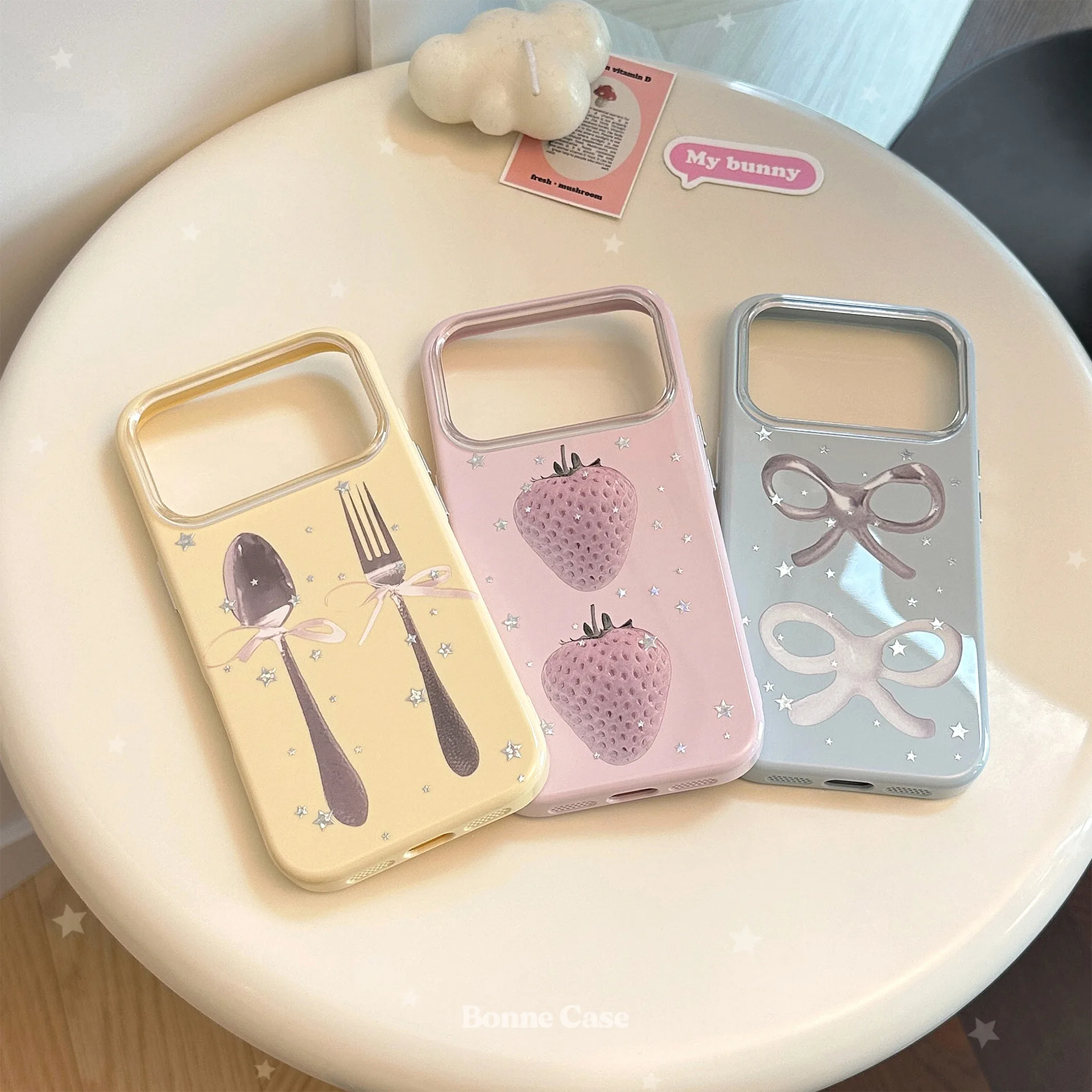 Luxury Candy Colors Sliver Sta - Apple Iphone 15 Pro Max 评论和价格