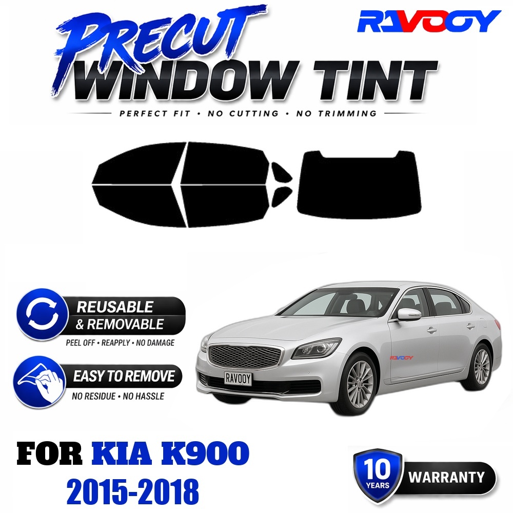 RAVOOY Precut Window Tint, Reu - Air Bubble Remover 评论和价格